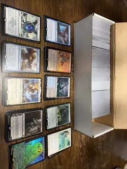 Magic The Gathering, 800+ Card Lot, 100 Rares. - Image 3