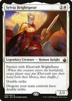 Sylvia Brightspear Regular - Battlebond MTG-NM - Image 1