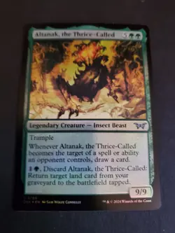 Altanak, The Thrice-Called - 166 - Foil - DSK - NM - MTG Magic the Gathering - Image 1