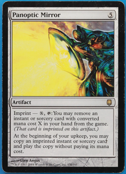 Panoptic Mirror Darksteel HEAVILY PLD Artifact Rare CARD (505900) ABUGames - Image 1