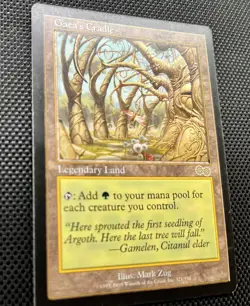 Magic The Gathering MTG Gaea's Cradle #321 Urza's Saga (MP/LP) - Image 4