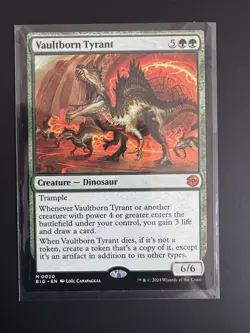 Vaultborn Tyrant Outlaws of Thunder Junction: the Big Score Regular - Image 1