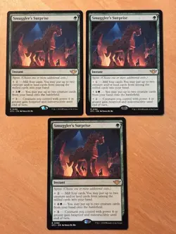 MTG Magic the Gathering 1x Smuggler's Surprise Outlaws of Thunder Junction NM - Image 1