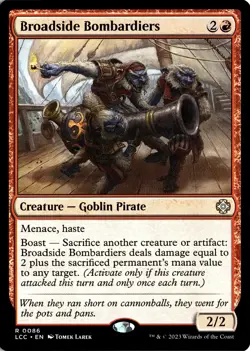 NM - Broadside Bombardiers R Commander: The Lost Caverns of Ixalan 86 - Image 1