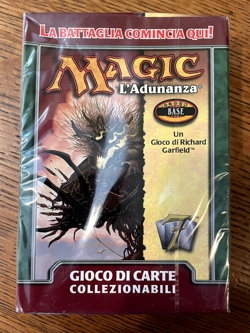 ITALIAN Magic the Gathering WOTC 2001 Base deck, NEW factory-SEALED foreign MTG - Image 1