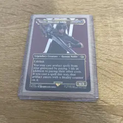 Noctis, Prince of Lucis (Borderless) Final Fantasy Foil MTG NM - Image 1
