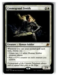 Cosmogrand Zenith M Creature - Human Soldier Normal Edge of Eternities #9 [NM] P - Image 1