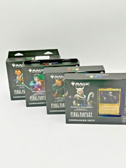 Magic: The Gathering Final Fantasy Commander Deck Bundle (Includes All 4 Decks) - Image 1