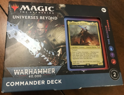 MTG Magic Gathering Warhammer 40K The Ruinous Powers SEALED Commander Deck - Image 1