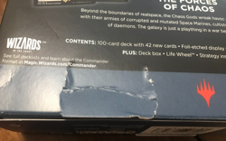 MTG Magic Gathering Warhammer 40K The Ruinous Powers SEALED Commander Deck - Image 4