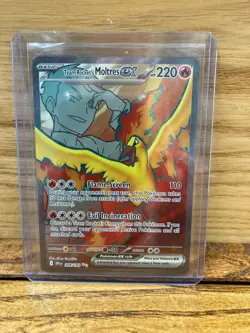 Team Rocket's Moltres ex(Full Art) Pokemon SV10 Destined Rivals Ultra Rare - Image 1