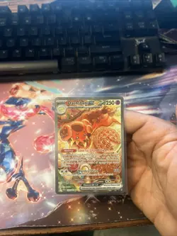 Pokemon TCG Dachsbun EX 169/142 Sv07 Stellar Crown Holo Sir Full Art - Image 1