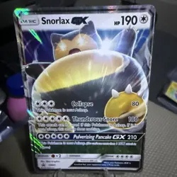 Pokemon TCG Snorlax GX SM Black Star Promo SM05 Promo - Image 1