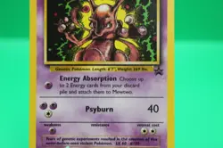 Pokemon Mewtwo Black Star Promo 14 LV. 60 #150 - Image 3