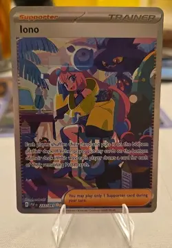 Pokemon TCG Iono 237/091 SV: Paldean Fates Holo SIR 🔥 - Image 1