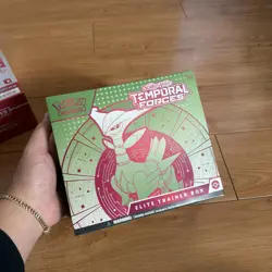 Pokemon Temporal Forces Elite Trainer Box ETB SEALED Iron Leaves - Image 1