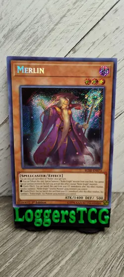 Yu-Gi-Oh! Merlin / BLRR-EN073 1st Edition LP - Image 1