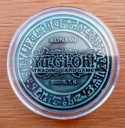 Yu-Gi-Oh! Black Luster Soldier ~ YCS Pre-Registration Coin ~ Official ~ Silver - Image 2