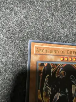 Vintage Yu-Gi-Oh! Archfiend of Gilfer JMP-EN003 Limited Edition Ultra Rare VLP - Image 5
