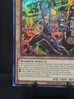 Yu-Gi-Oh! Vanquish Soul Razen MP24-EN139 Prismatic Secret Rare 1st Ed NM - Image 5