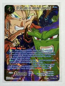 SS Son Goku Vs. Paikuhan Dead Heat BT18-038 SPR Foil Dragon Ball Super Card Game - Image 1