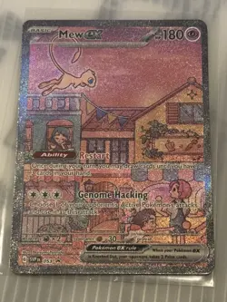 Mew EX SVP 053 Pokemon TCG Scarlet & Violet 151 UPC Promo Card NM Condition - Image 1