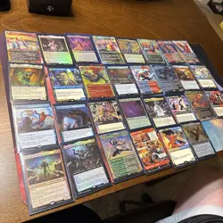 MTG Spider-Man 30 card LOT rares and mythics/ NON FOIL and FOIL - Image 1