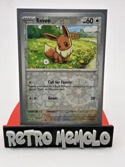 Eevee 113/142 Stellar Crown Reverse Holo Pokemon Card NM - Image 1