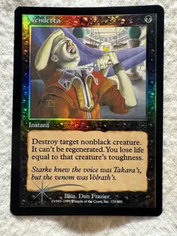 MTG - Vendetta - Mercadian Masques - Foil - NM - Free Shipping!! - Image 1