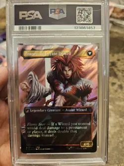 2025 MTG Final Fantasy Kuja Genome Sorcerer SURGE FOIL 0544 PSA 10 FF9 - Image 2