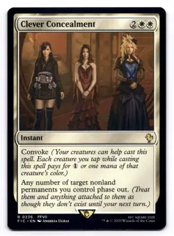Clever Concealment NM Commander: Final Fantasy 0236 MTG Regular - Image 1