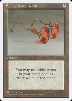 1x Sunglasses of Urza - NM/LP - 4th Edition - mtg - SPARROW MAGIC - Image 1