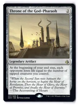 Throne Of The God-Pharaoh LP* Amonkhet ENGLISH 237/269 mtg -UnltdCards - Image 1