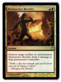 Destructive Revelry LP* Theros ENGLISH 192/249 mtg -UnltdCards - Image 1