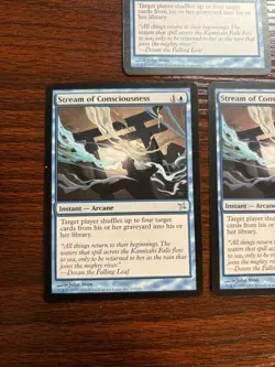 "Stream of Consciousness" - MTG Betrayers of Kamigawa (3 Cards) (53/165) - Image 3
