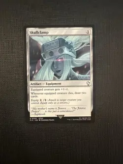 Skullclamp Final Fantasy Commander NM English MTG Magic - Image 1