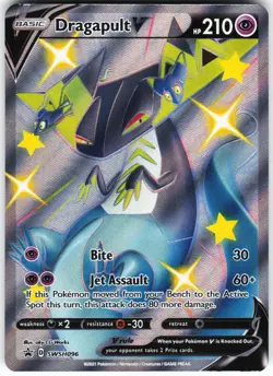 Dragapult V - SWSH096 Pokemon SWSH: Sword & Shield Promo Cards Holo Promo NM - Image 1