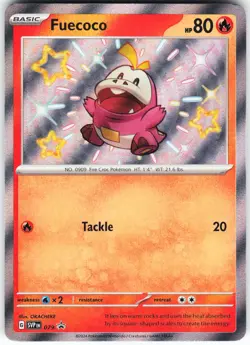 Fuecoco - 079 Pokemon SV: Scarlet & Violet Promo Cards Holo Promo NM - Image 1