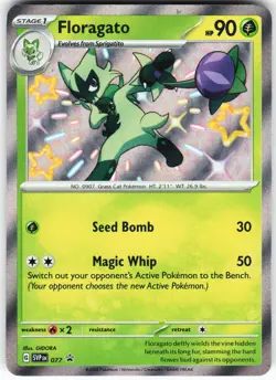 Floragato - 077 Pokemon SV: Scarlet & Violet Promo Cards Holo Promo NM - Image 1