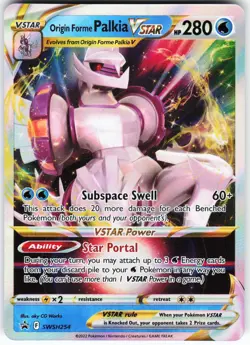 Origin Forme Palkia VSTAR SWSH254 Pokemon SWSH: Sword & Shield Promo Cards Holo - Image 1
