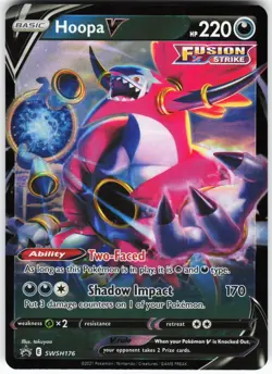 Hoopa V - SWSH176 Pokemon SWSH: Sword & Shield Promo Cards Holo Promo NM - Image 1