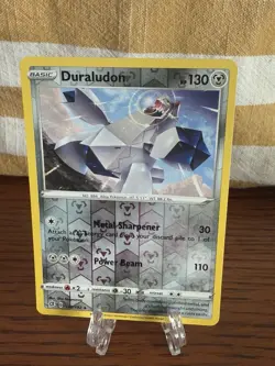Pokemon TCG Duraludon Rebel Clash 138/192 Reverse Holo Rare - Image 1