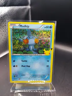 Pokemon TCG Mudkip 19/25 Holo 25th Anniversary McDonald’s Promo NM - Image 1