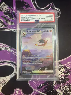 Pokemon Charizard EX 199/165 Sv: Scarlet & Violet 151 SIR PSA 10 GEM MINT - Image 1