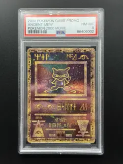 Ancient Mew Pokemon 2000 Game Promo - PSA 8 NM-Mint - Image 1