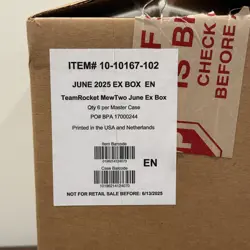 Pokemon Team Rocket's Mewtwo ex Box Unsealed Case - 6 Boxes - Image 2