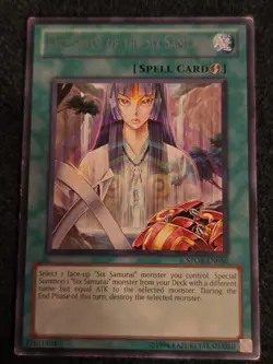 Yugioh Asceticism of the Six Samurai STOR-EN050 Rare LP - Image 1