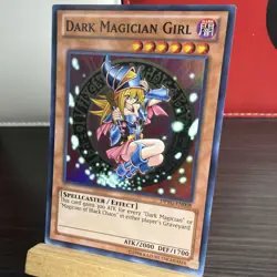 YUGIOH Super Rare Dark Magician Girl DPYG-EN008 NM + BONUS HOLO - Image 2