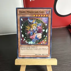 YUGIOH Super Rare Dark Magician Girl DPYG-EN008 NM + BONUS HOLO - Image 3