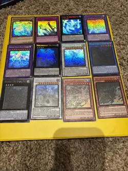 yugioh ghost rare mixed lot 12 cards - Image 1